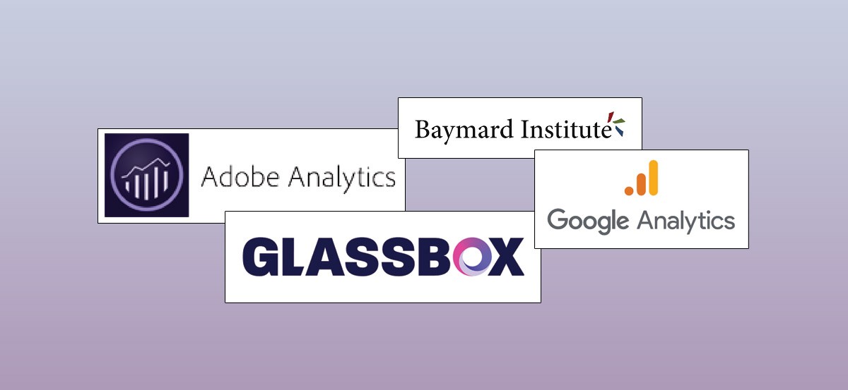 Research tools used — Adobe Analytics, Baymard Institute, Google Analytics, Glassbox